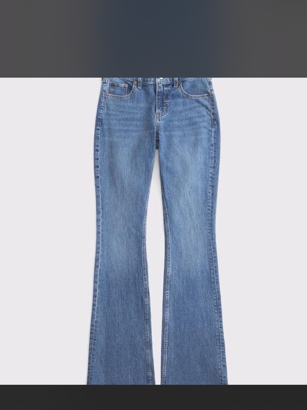 Abercrombie & Fitch Light Blue Flare Jeans